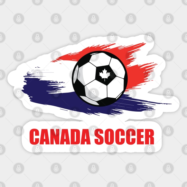 we can Canada Soccer Sticker by smkworld